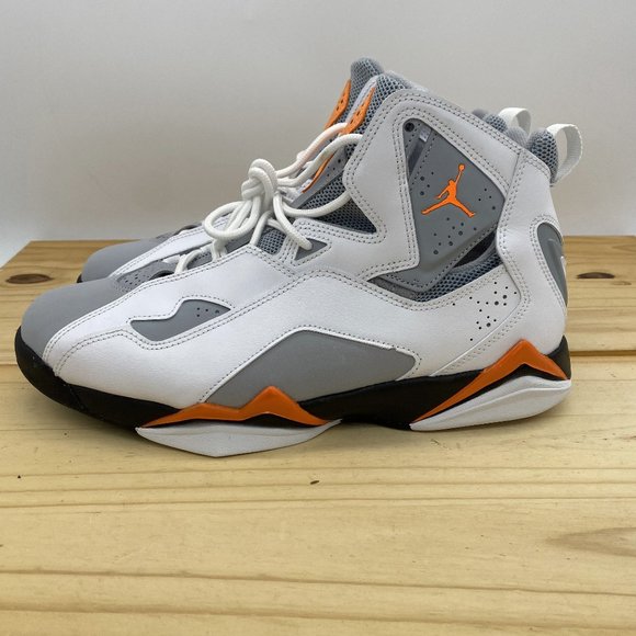 jordan true flight orange and grey Off 
